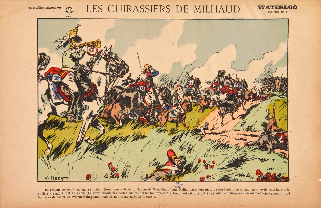 Milhaudovi kyrysníci, Waterloo, kolem roku 1920 od Victor Huen