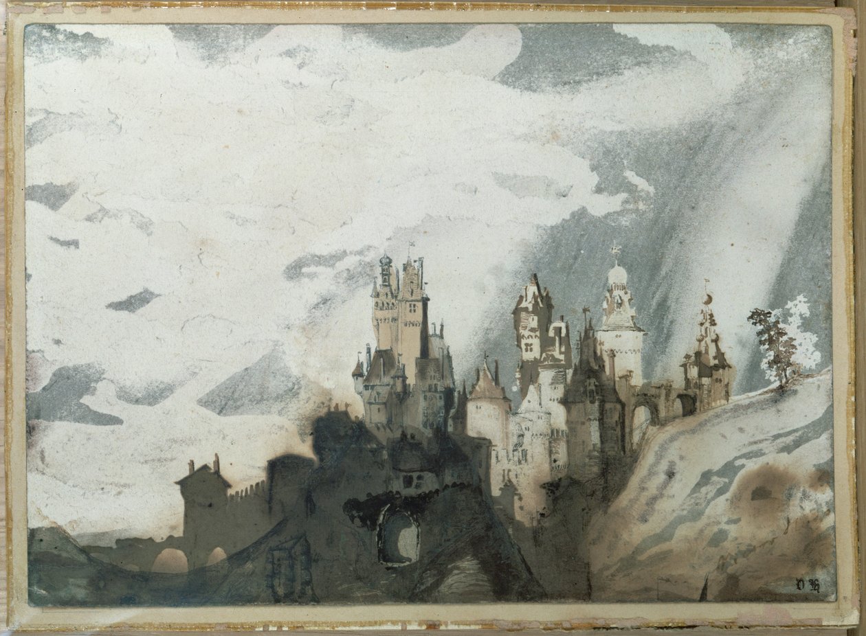 Le gay chateau (pero a wash) od Victor Hugo