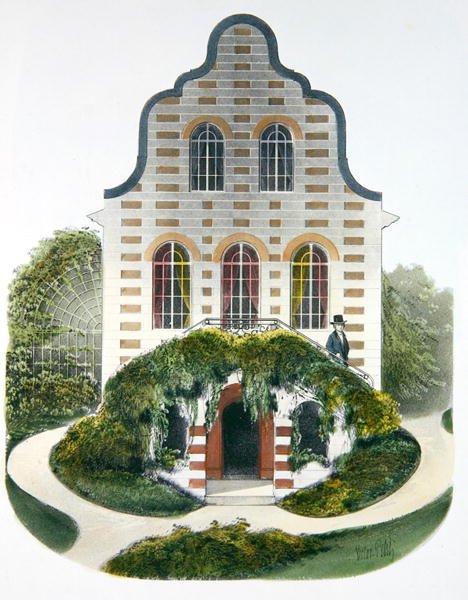Holandský dům, ilustrace z 
