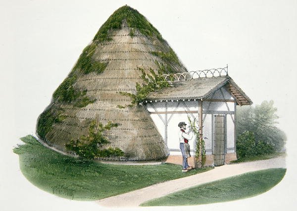 The Ice-house at Courbeton, ilustrace z 