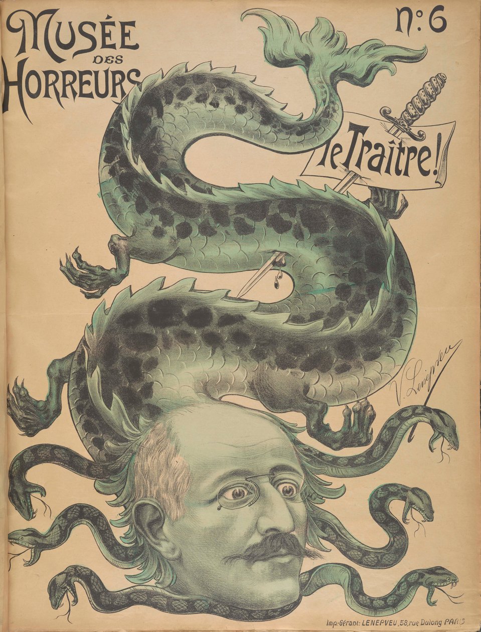 Muzeum hrůzy Galerie hrůzy: Alfred Dreyfus, 1899. od Victor Lenepveu