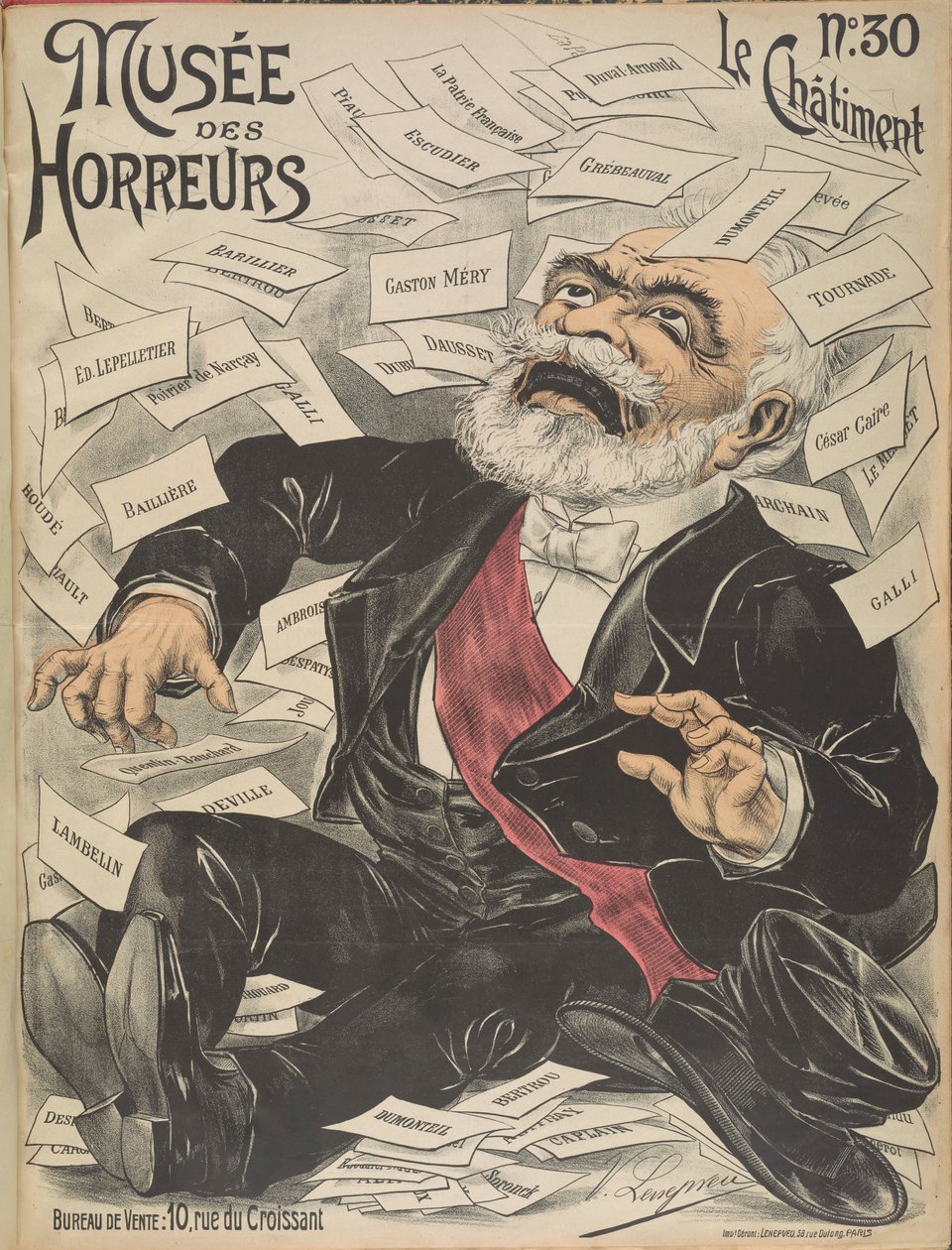 Muzeum hrůzy Galerie hrůzy: Émile Loubet, 1899. od Victor Lenepveu