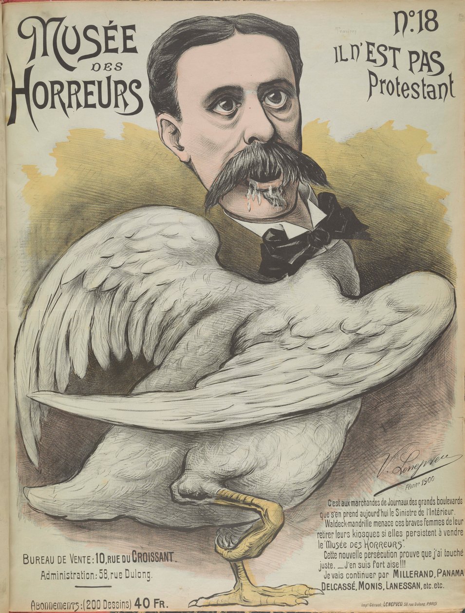 Muzeum hrůzy Galerie hrůzy: Ludovic Trarieux, 1899. od Victor Lenepveu