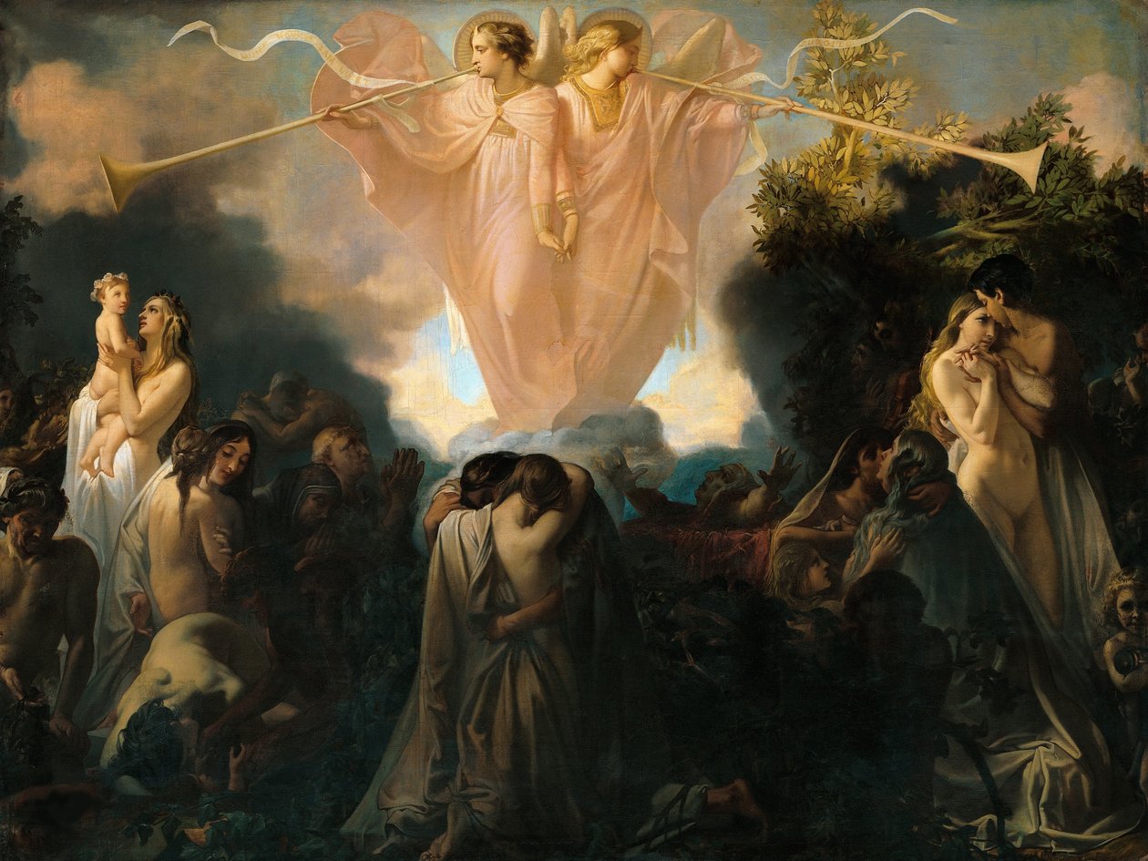 Vzkříšení z mrtvých, 1870. od Victor Louis Mottez