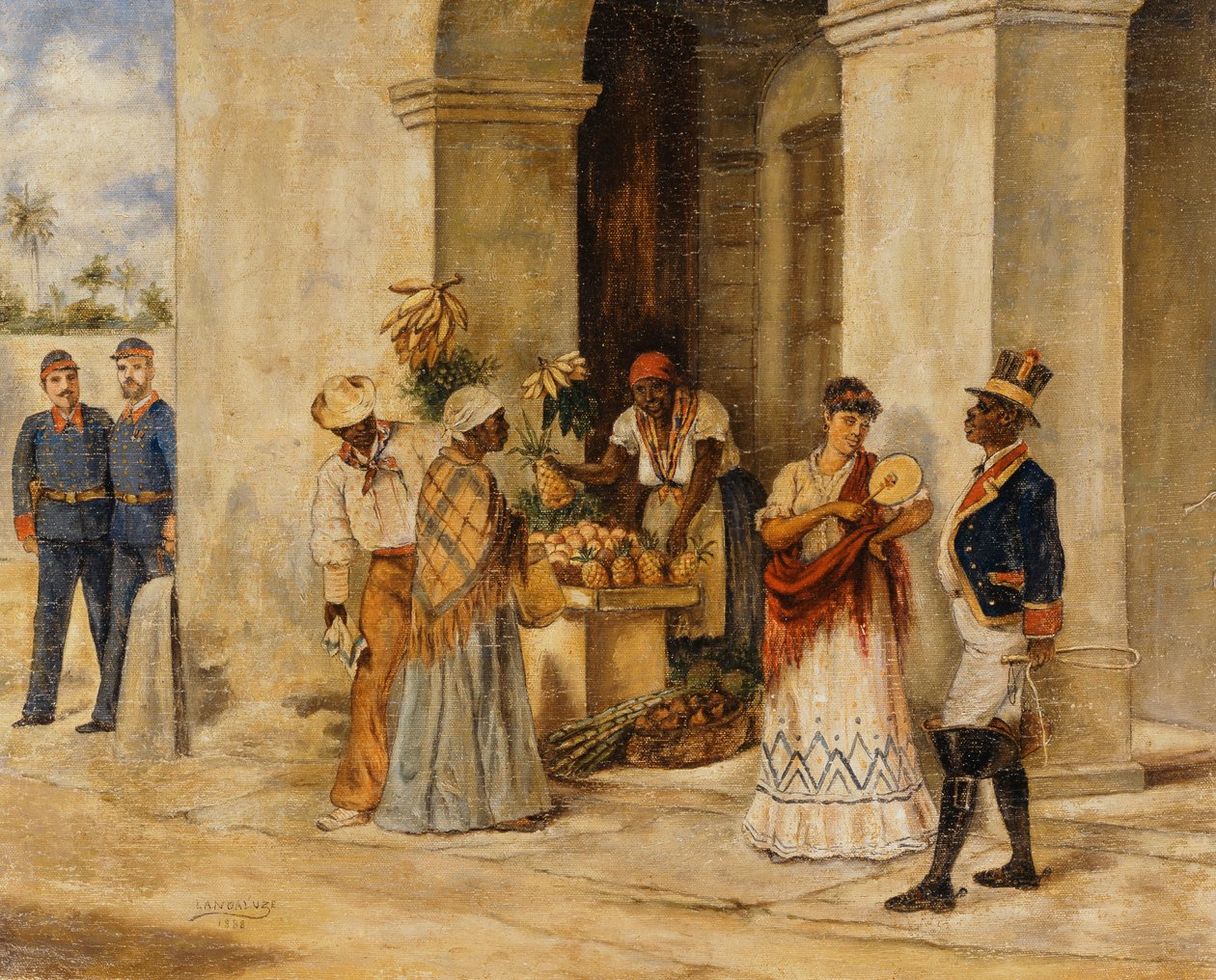 Místní scéna, 1888 od Victor Patricio Landaluce