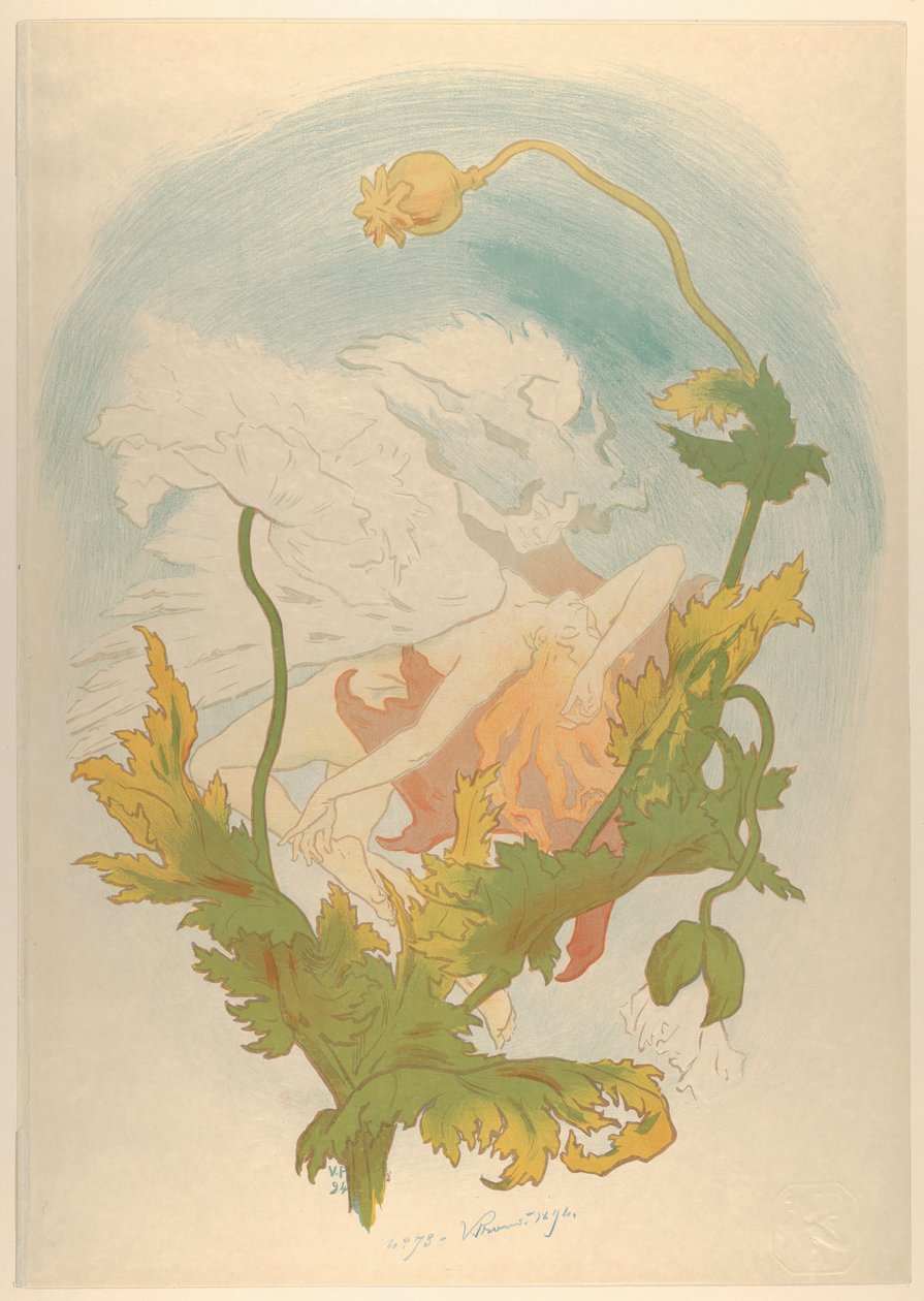 Opium, 1894. od Victor Prouvé