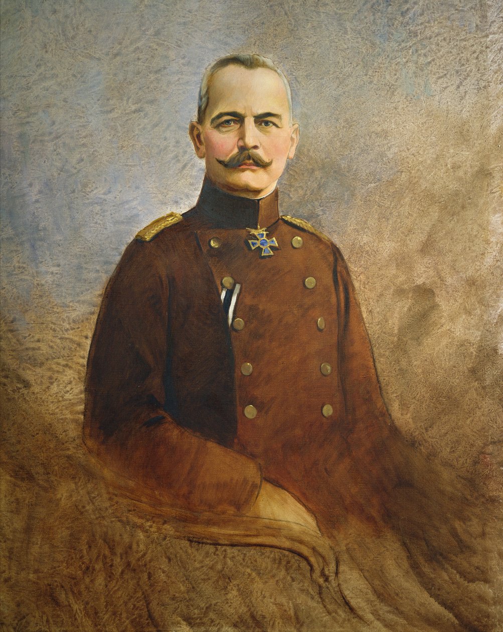 Generál Erich von Falkenhayn, kolem roku 1916 (olej na plátně) od Vienna Nedomansky Studio