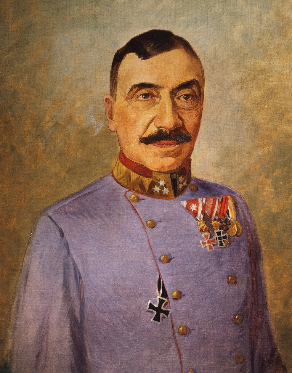Generál Karl von Planter-Baltin, kolem roku 1916 (olej na plátně) od Vienna Nedomansky Studio