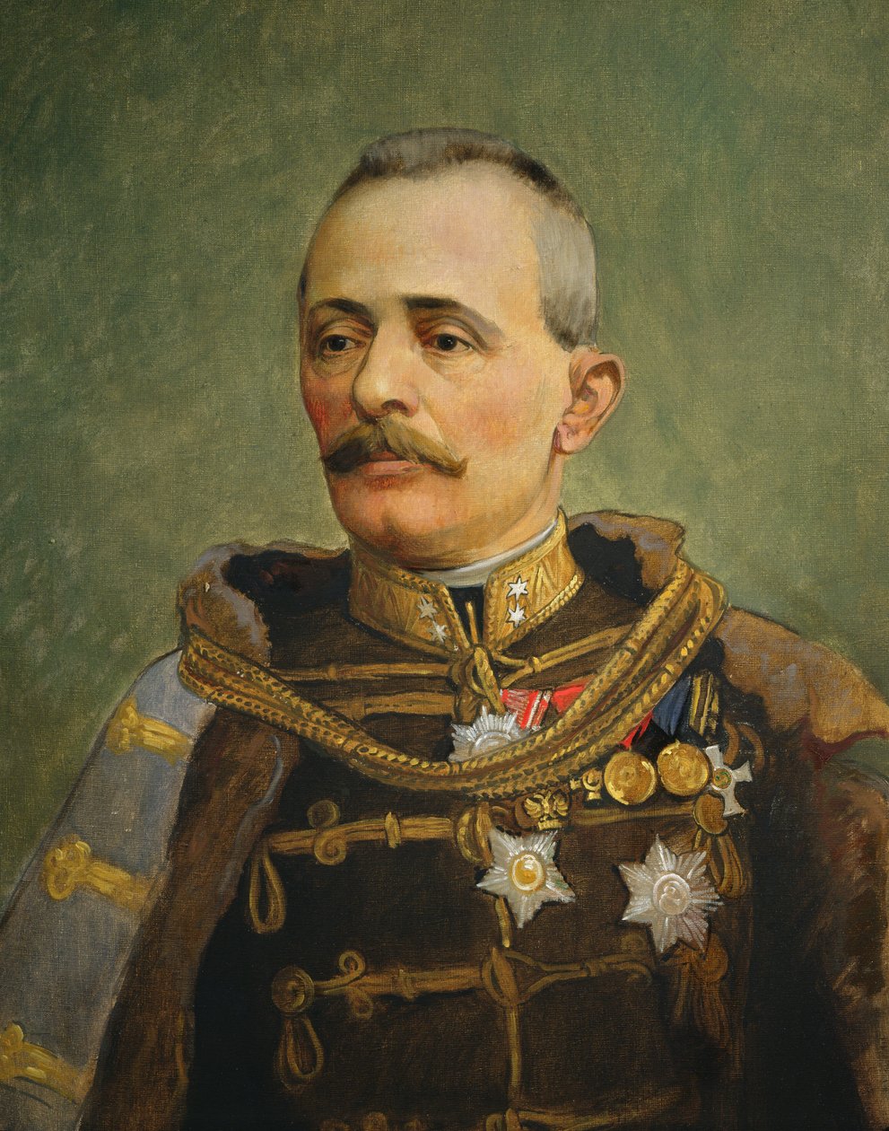 Generál Svetozar Boroevic von Bojna, kolem roku 1916 (olej na plátně) od Vienna Nedomansky Studio