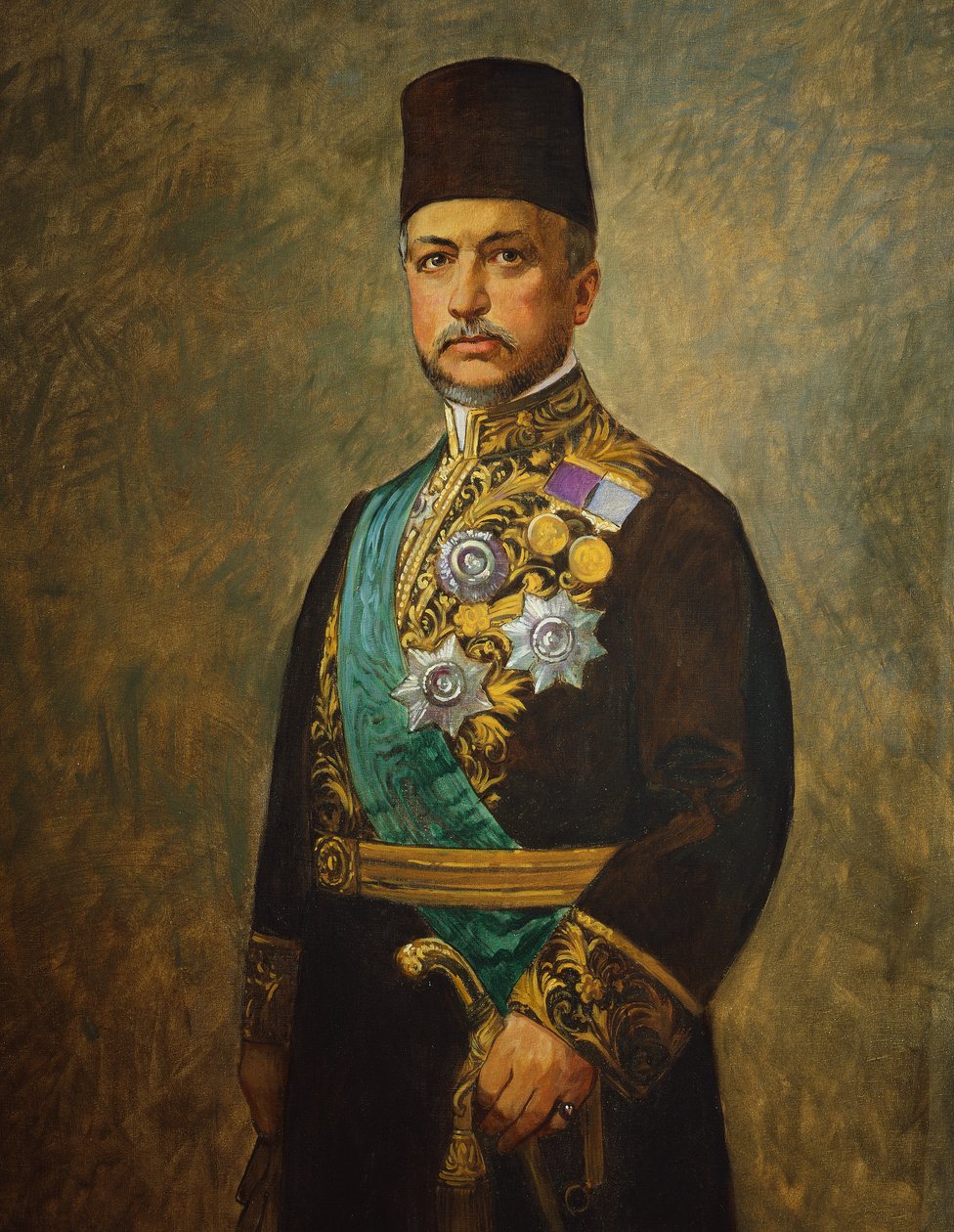 Velký vezír Said Halim Pasha, kolem roku 1916 (olej na plátně) od Vienna Nedomansky Studio