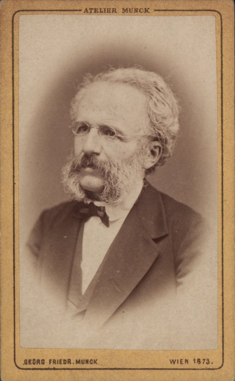 Portrét skladatele Augusta Wilhelma Ambrose 1816-1876, 1773. od Vienna . Photo studio Georg Friedrich
