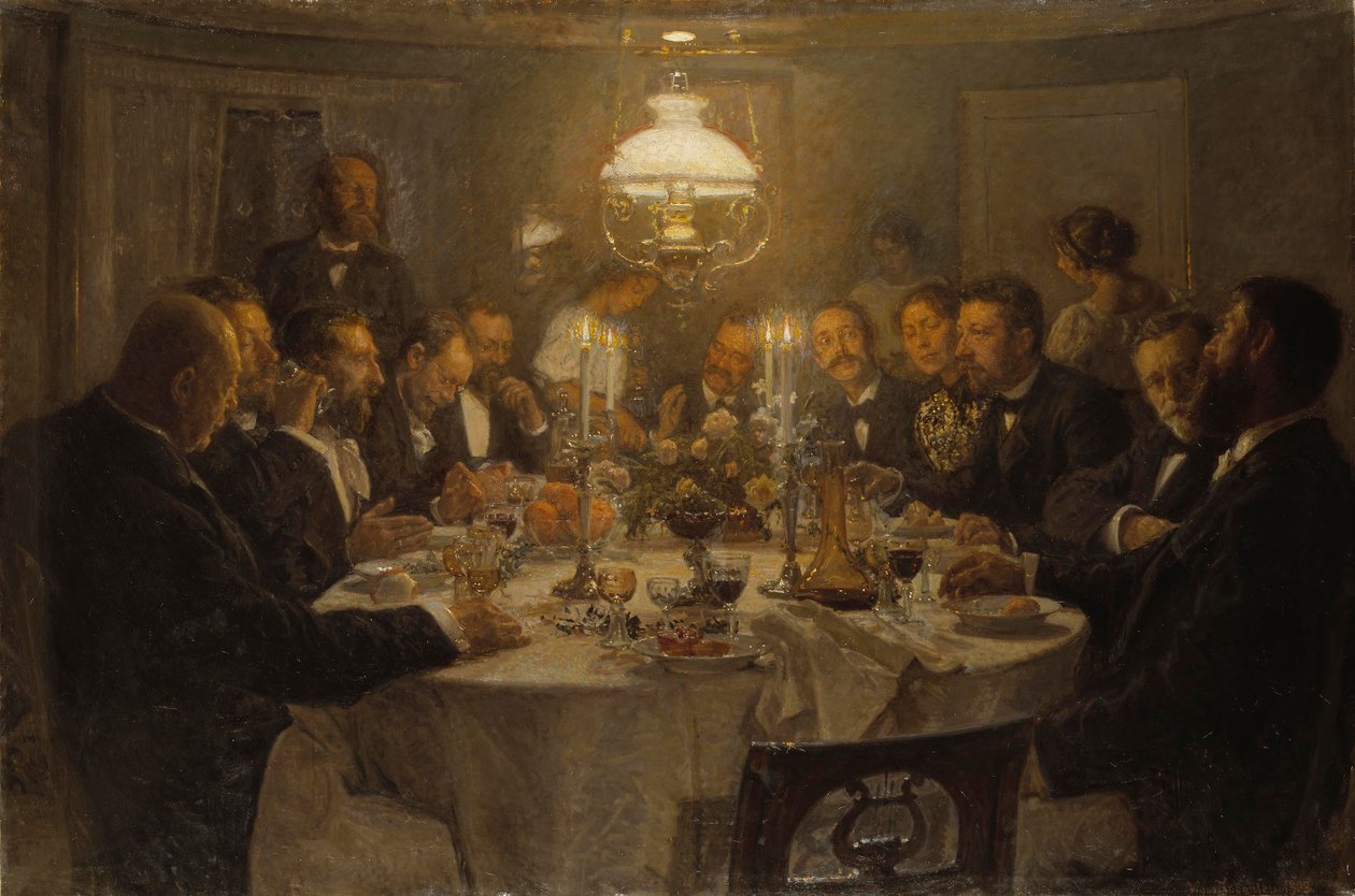 Shromáždění umělců, 1903 od Viggo Johansen