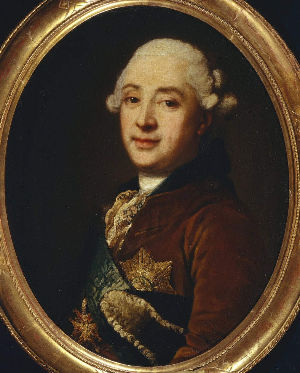 Portrét vicekancléře prince Alexandra Michajloviče Golitsyna 1723-1807, 1764 od Vigilius Erichsen