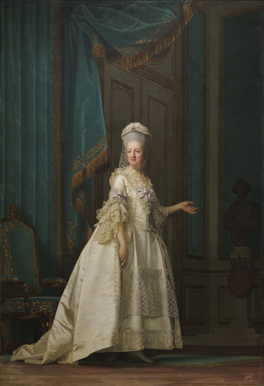 Královna vdova Juliane Marie od Vigilius Eriksen