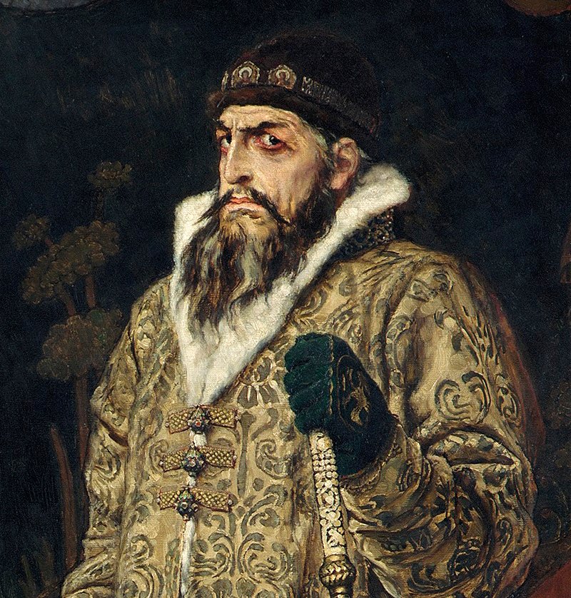 Car Ivan Hrozný od Viktor Mikhaylovich Vasnetsov