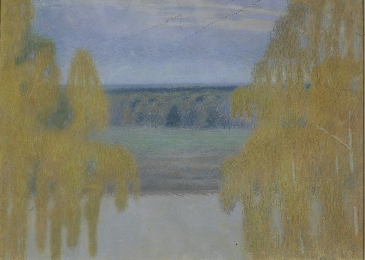 Podzim, 1905 od Viktor Elpidiforovich Borisov Musatov
