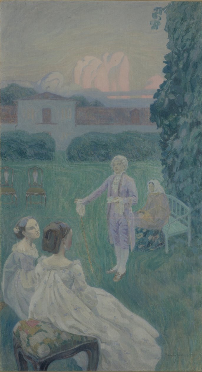 Harmony, 1900 od Viktor Elpidiforovich Borisov Musatov