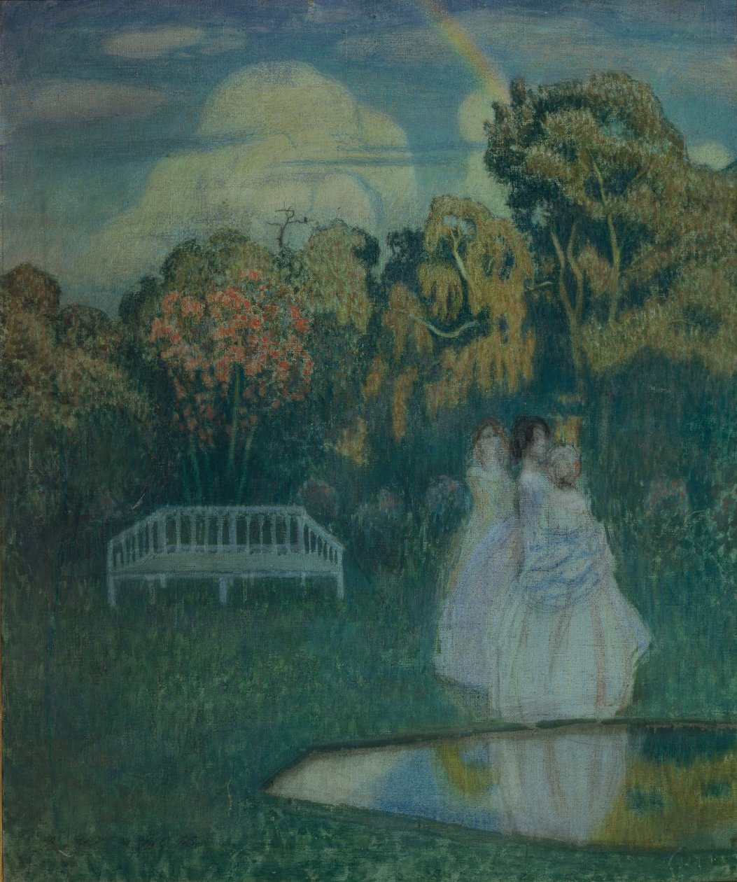 Park ve stínech, 1904 od Viktor Elpidiforovich Borisov Musatov