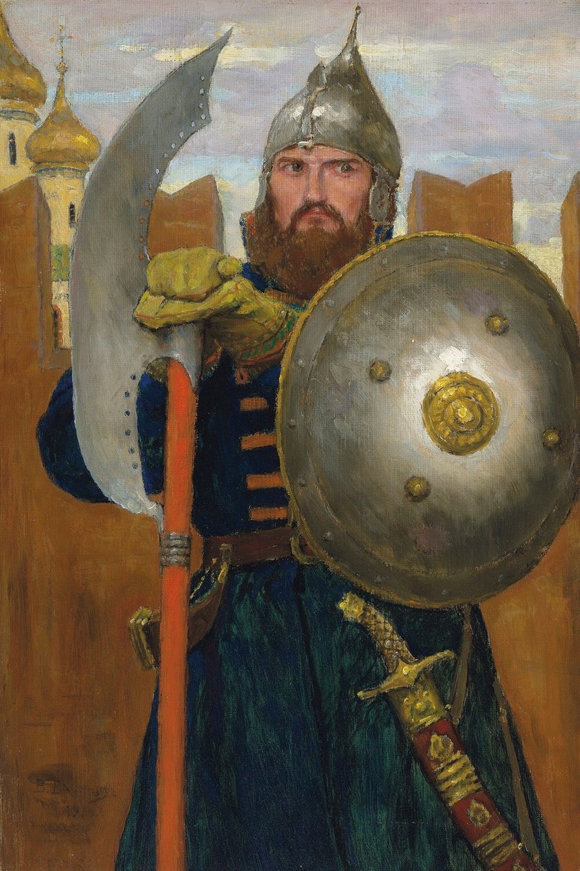 Na stráži od Viktor Mikhaylovich Vasnetsov