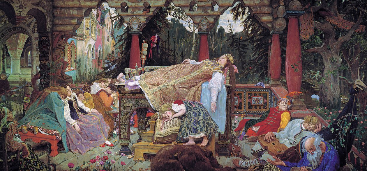 Šípková Růženka, 1900-1926. od Viktor Mikhaylovich Vasnetsov