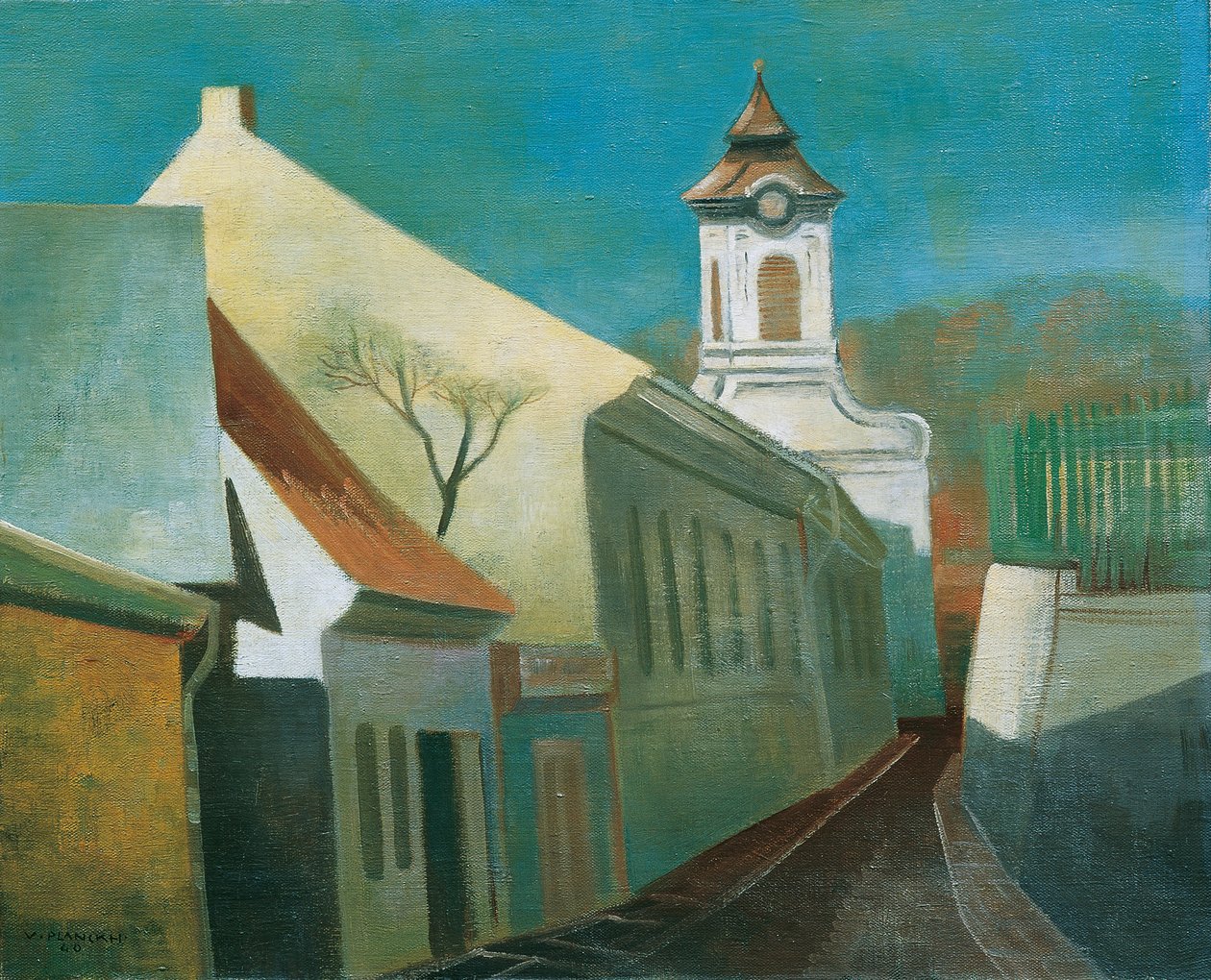 Ulice v Poetzleinsdorf od Viktor Planckh