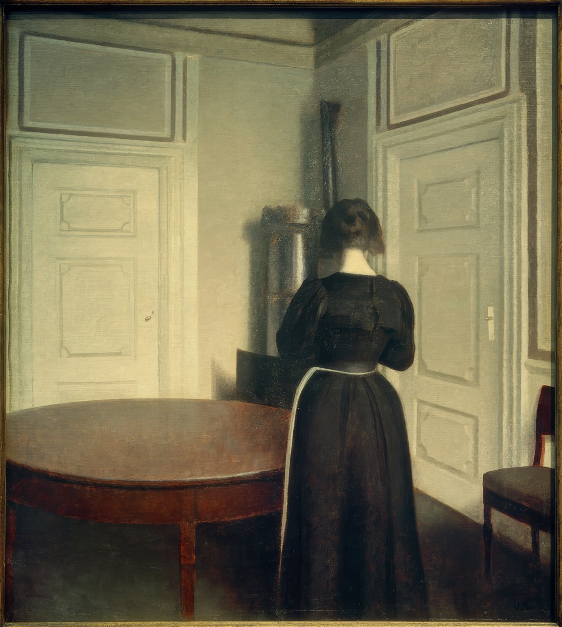 Interiér, 1899 od Vilhelm Hammershoi