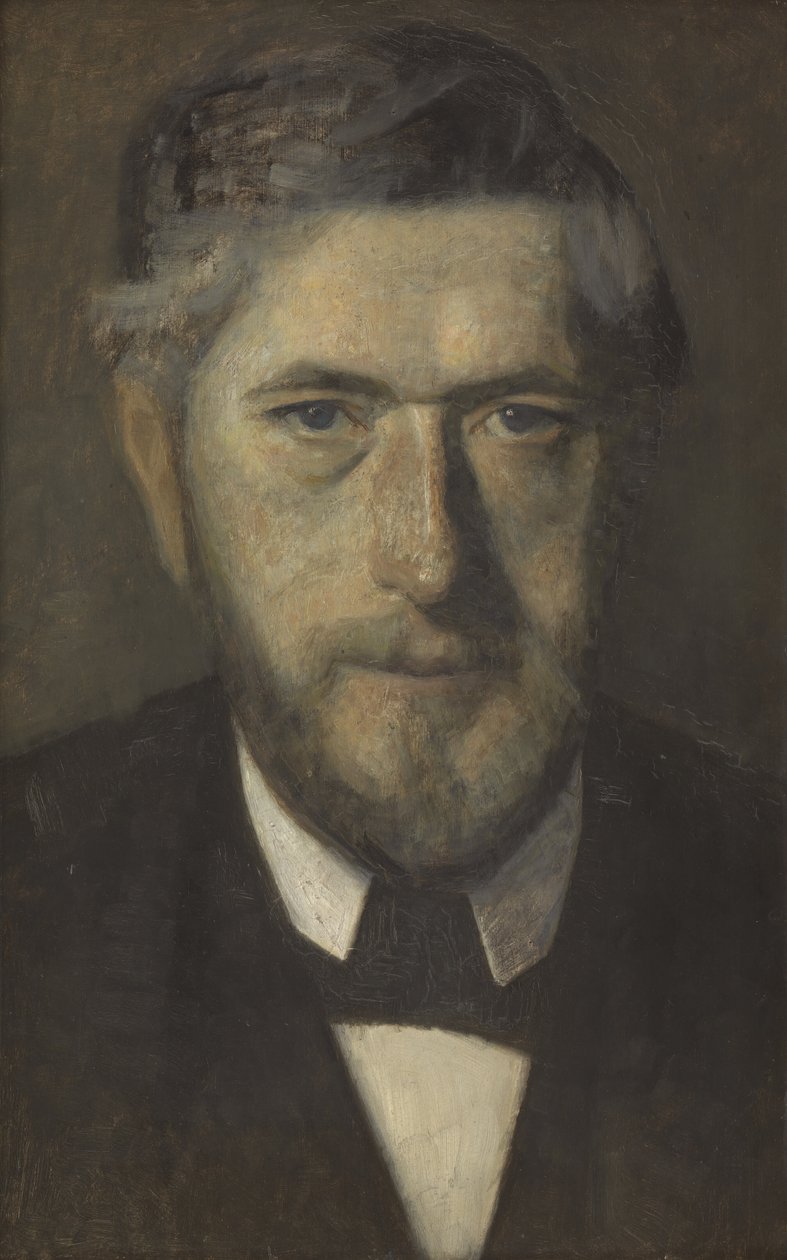 Jens Ferdinand Willumsen. Studie k pěti portrétům od Vilhelm Hammershøi