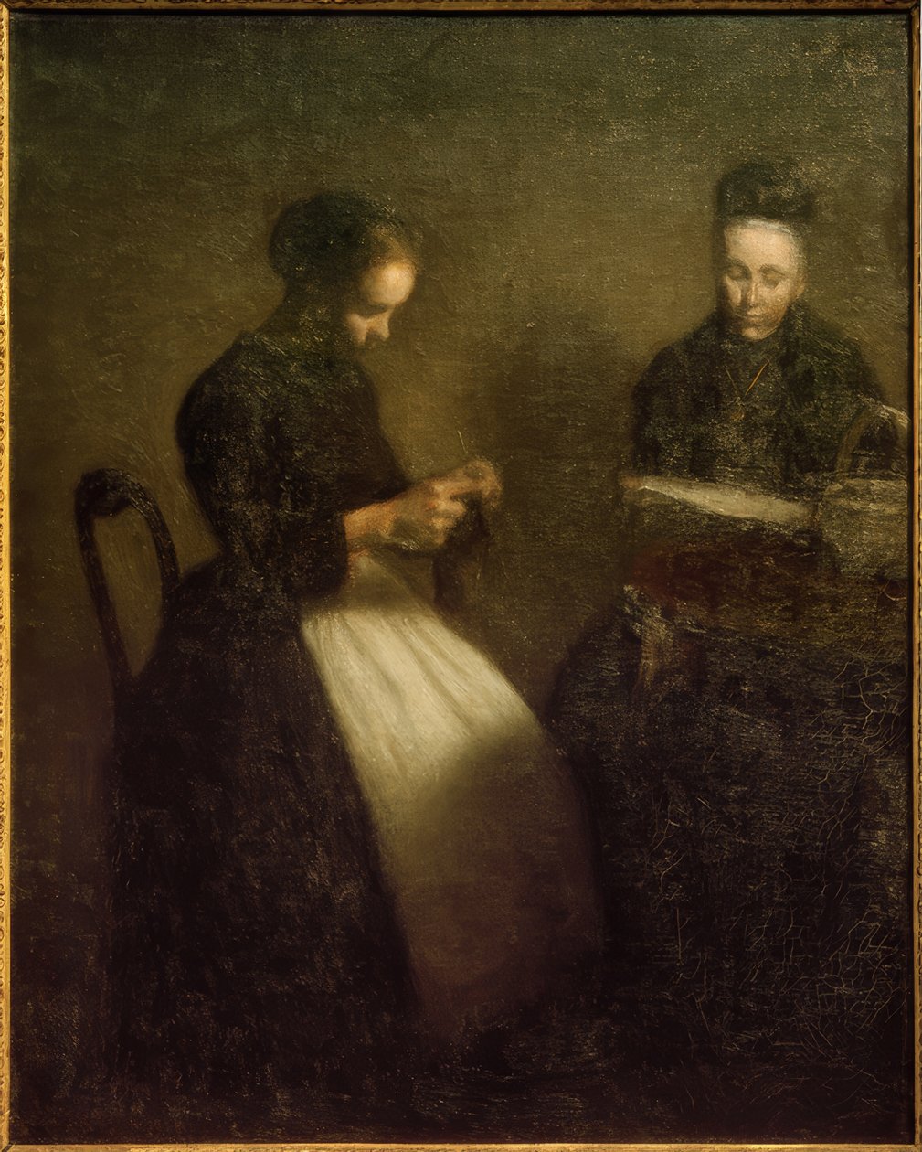 Abendinterieur od Vilhelm Hammershoi