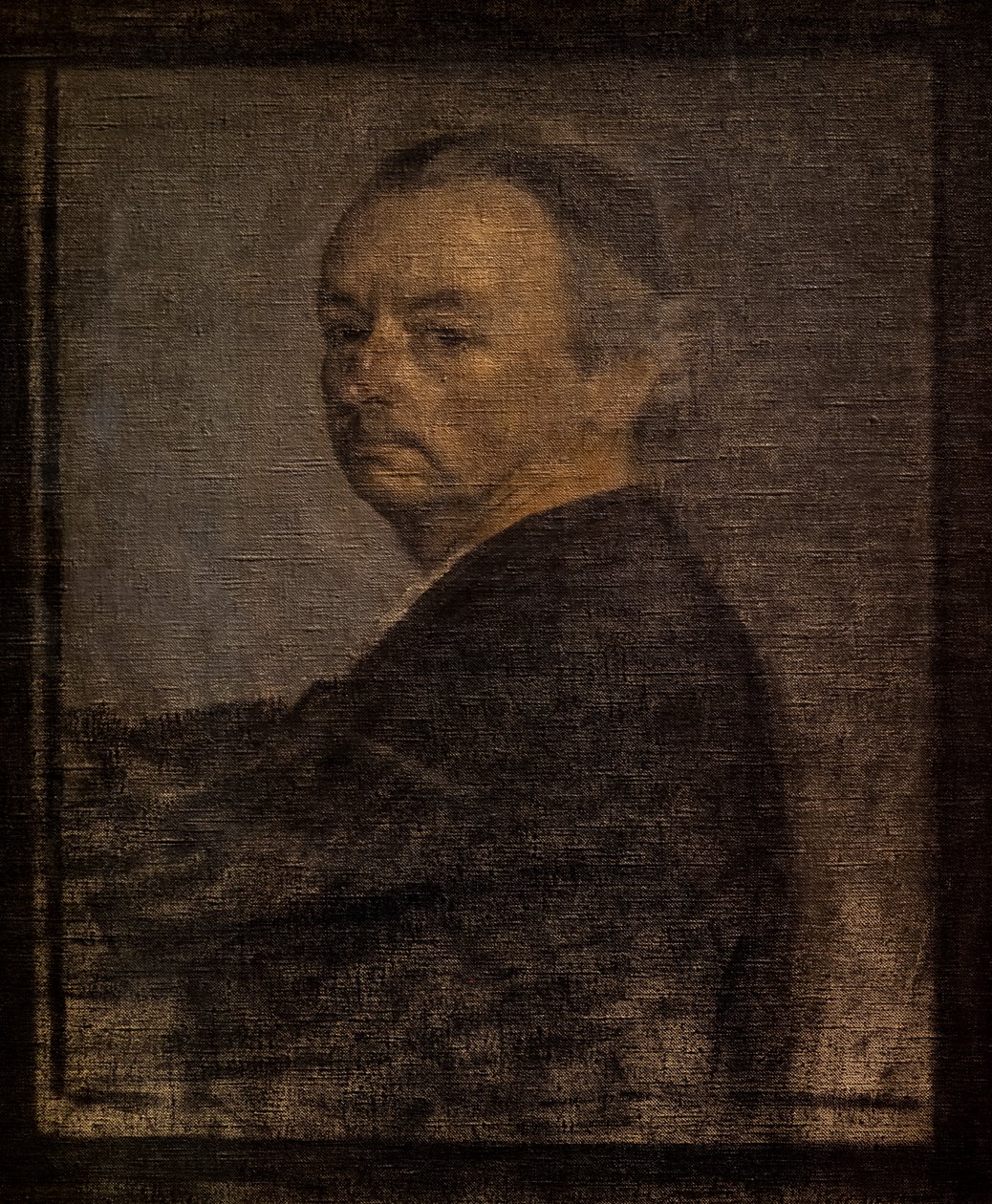 Autoportrét od Vilhelm Hammershoi
