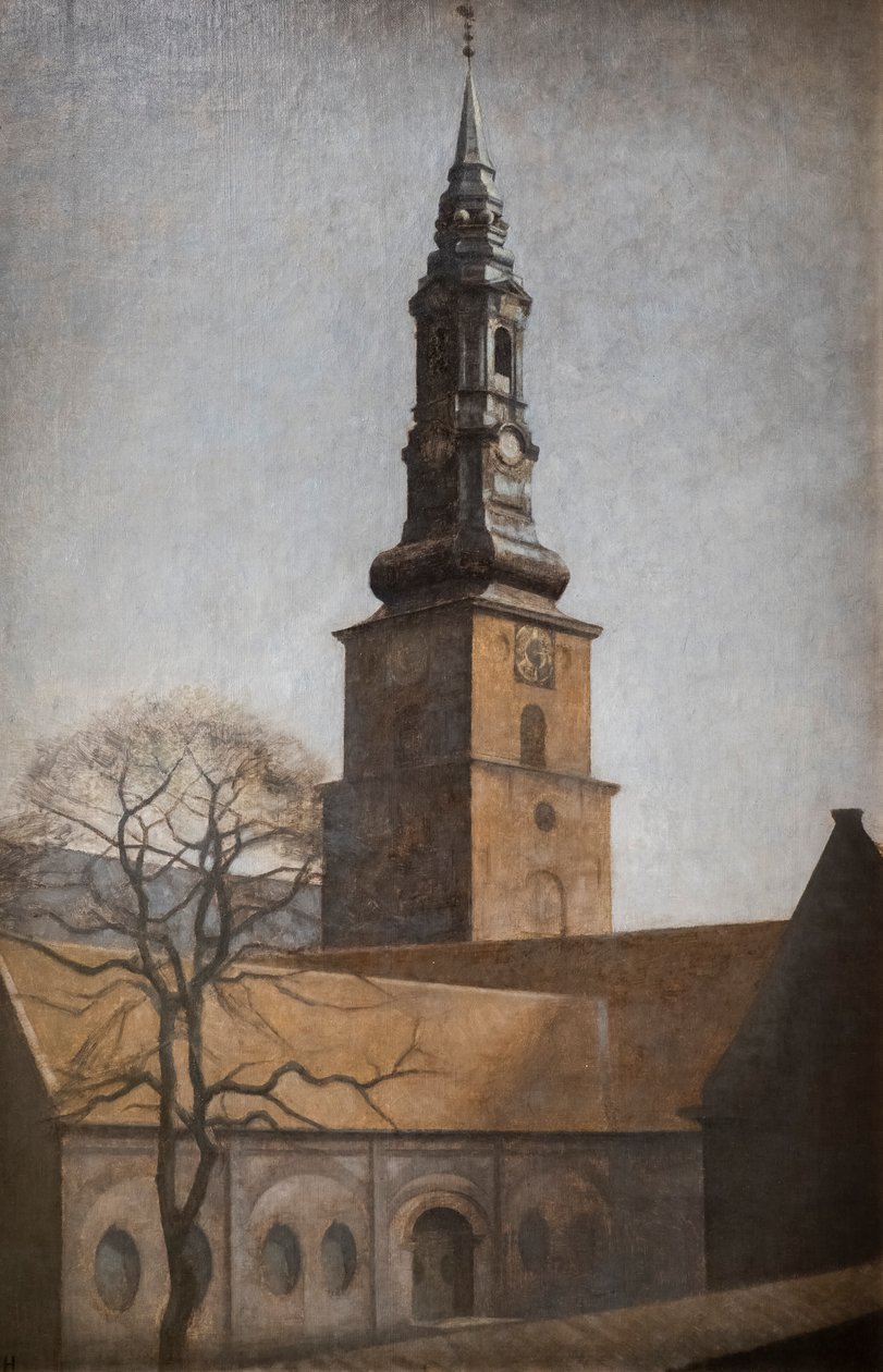 Kostel svatého Petra, Kodaň od Vilhelm Hammershoi