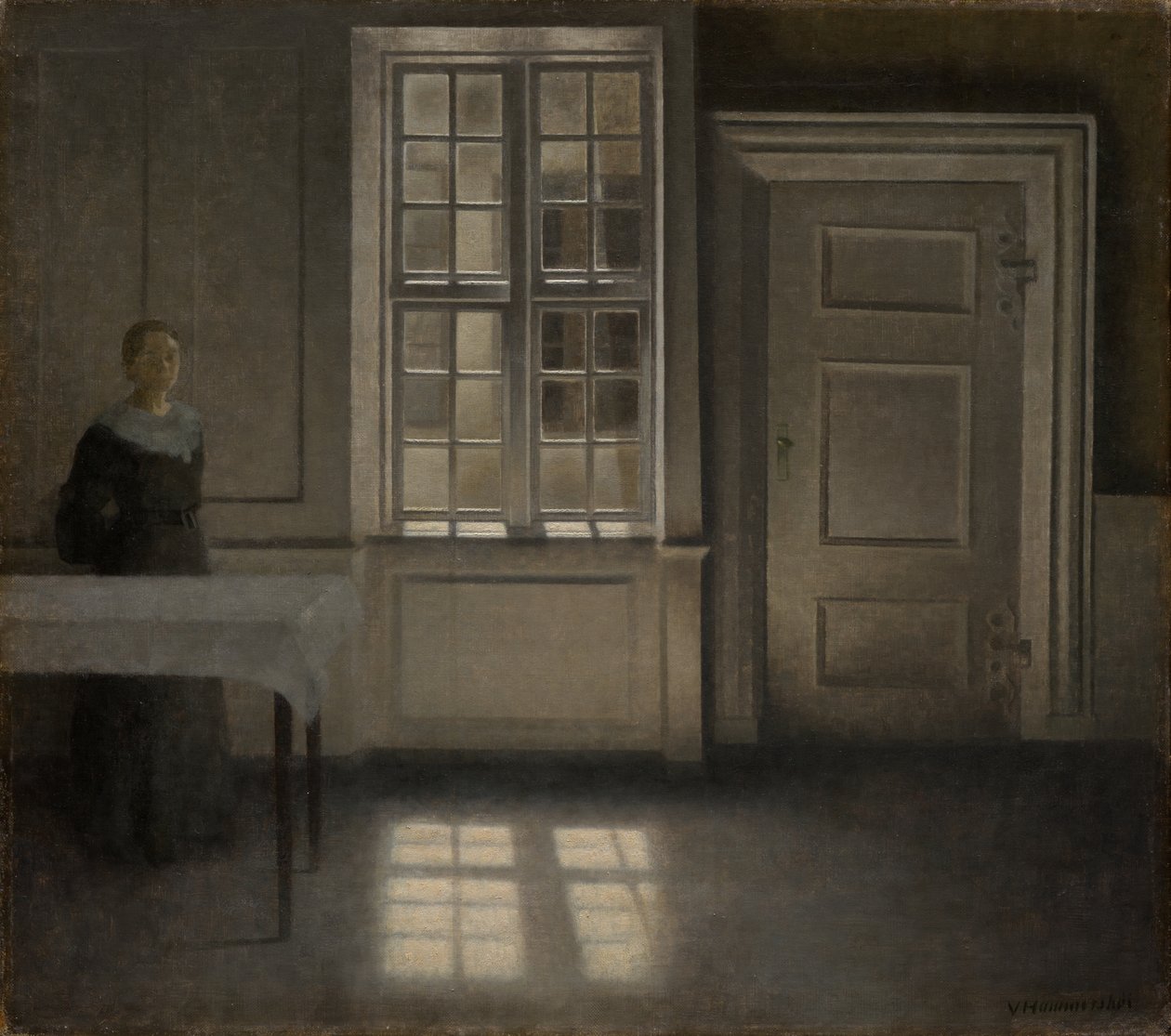 Strandgade, Sunshine od Vilhelm Hammershøi
