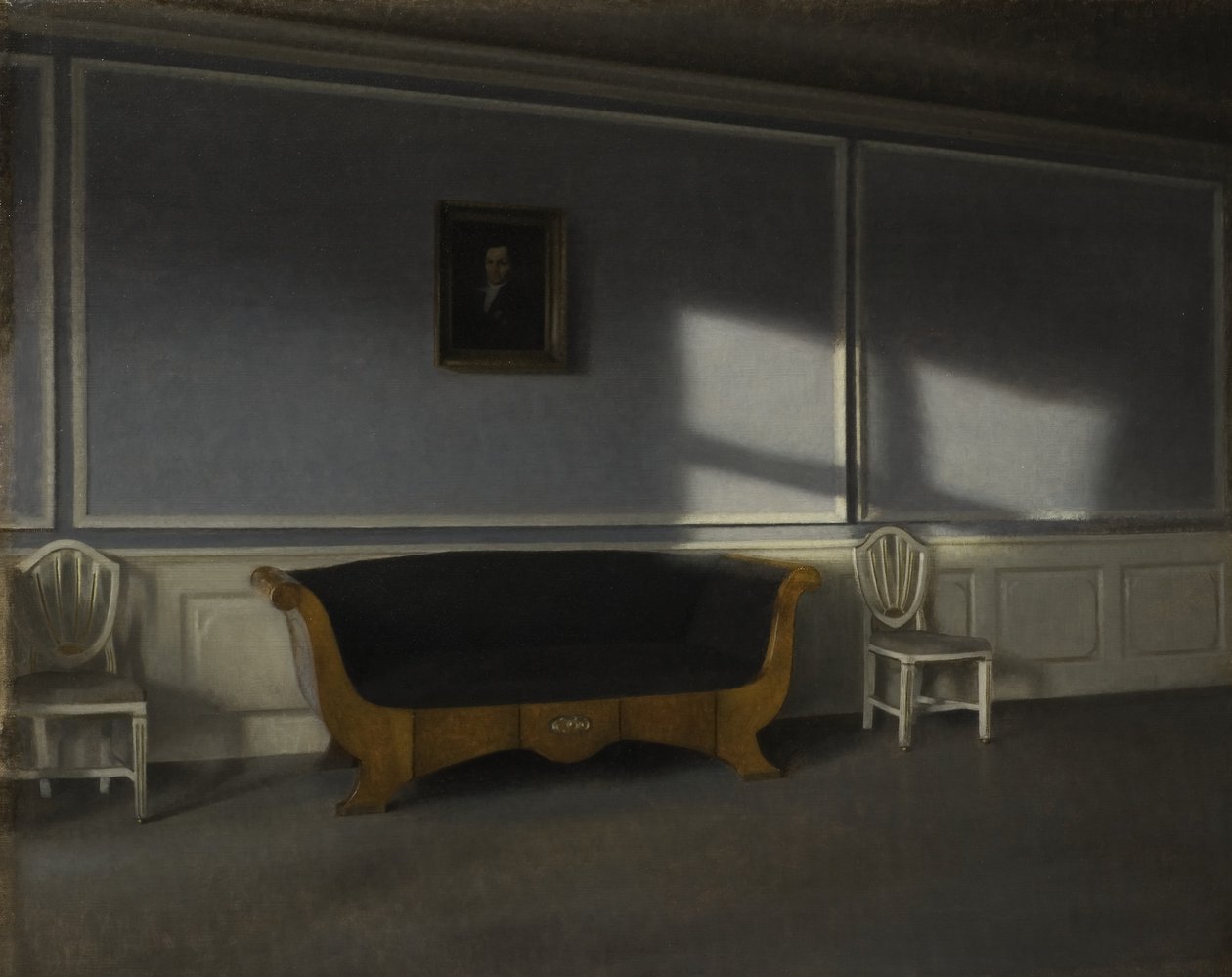 Sunshine in the Drawing Room III, c.1905 od Vilhelm Hammershoi