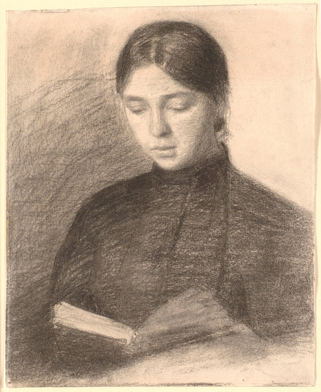 Umělcova sestra Anna Readingová od Vilhelm Hammershøi