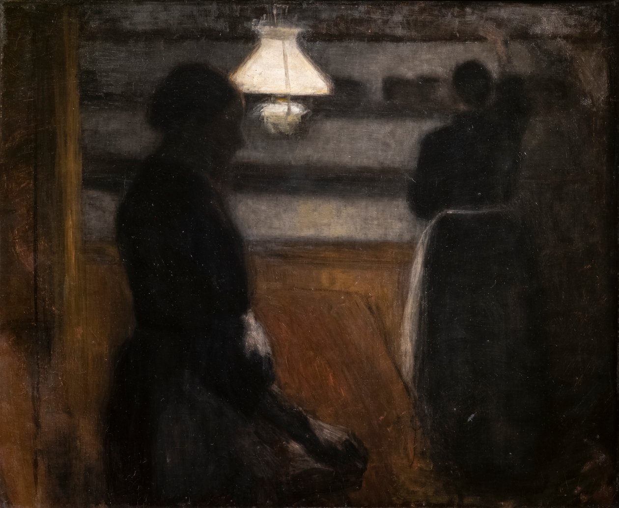 Pekařství od Vilhelm Hammershoi