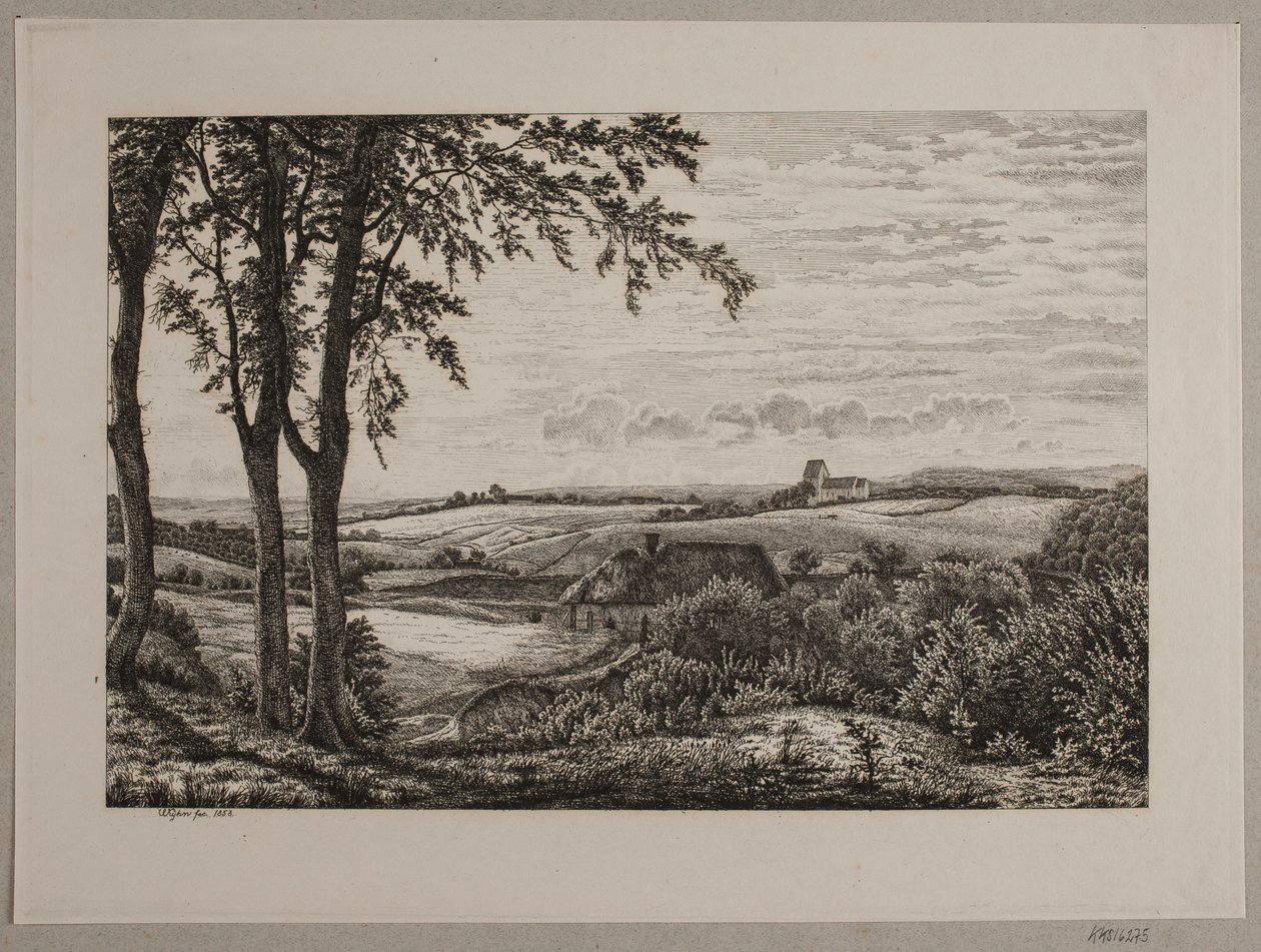 Odpolední krajina, Zéland od Vilhelm Kyhn