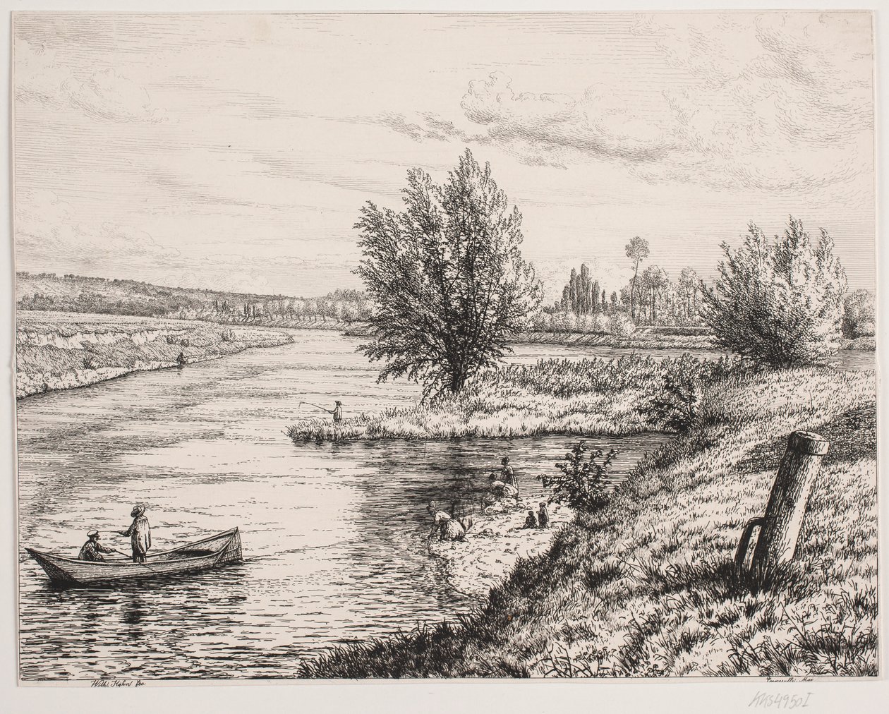 Pozemek u řeky Marne od Vilhelm Kyhn