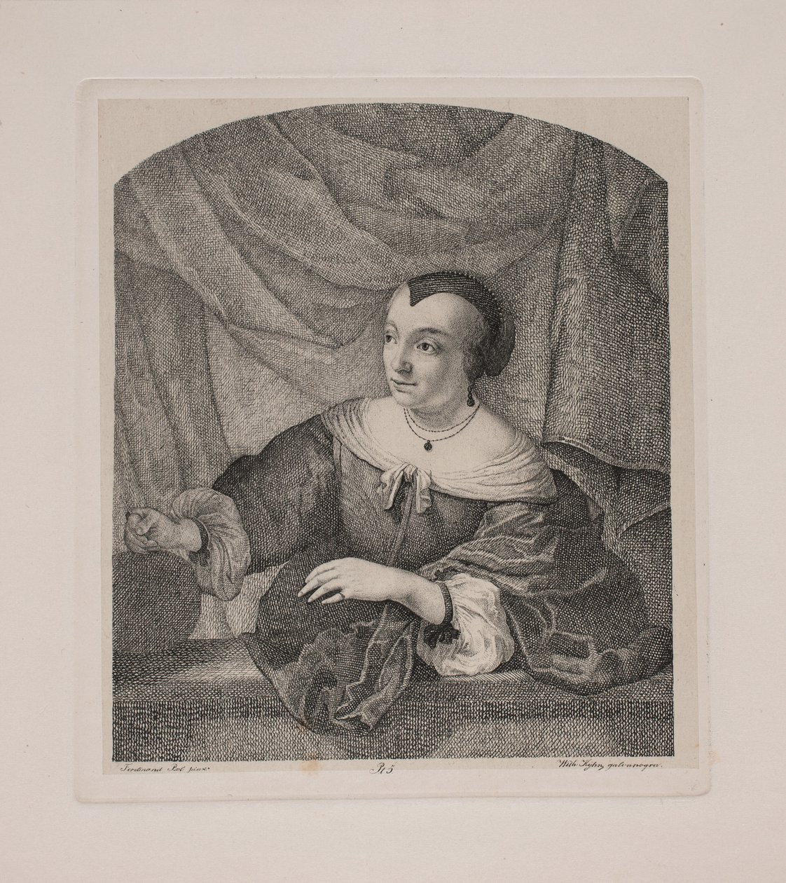 Portrét manželky Ferdinanda Bola od Vilhelm Kyhn