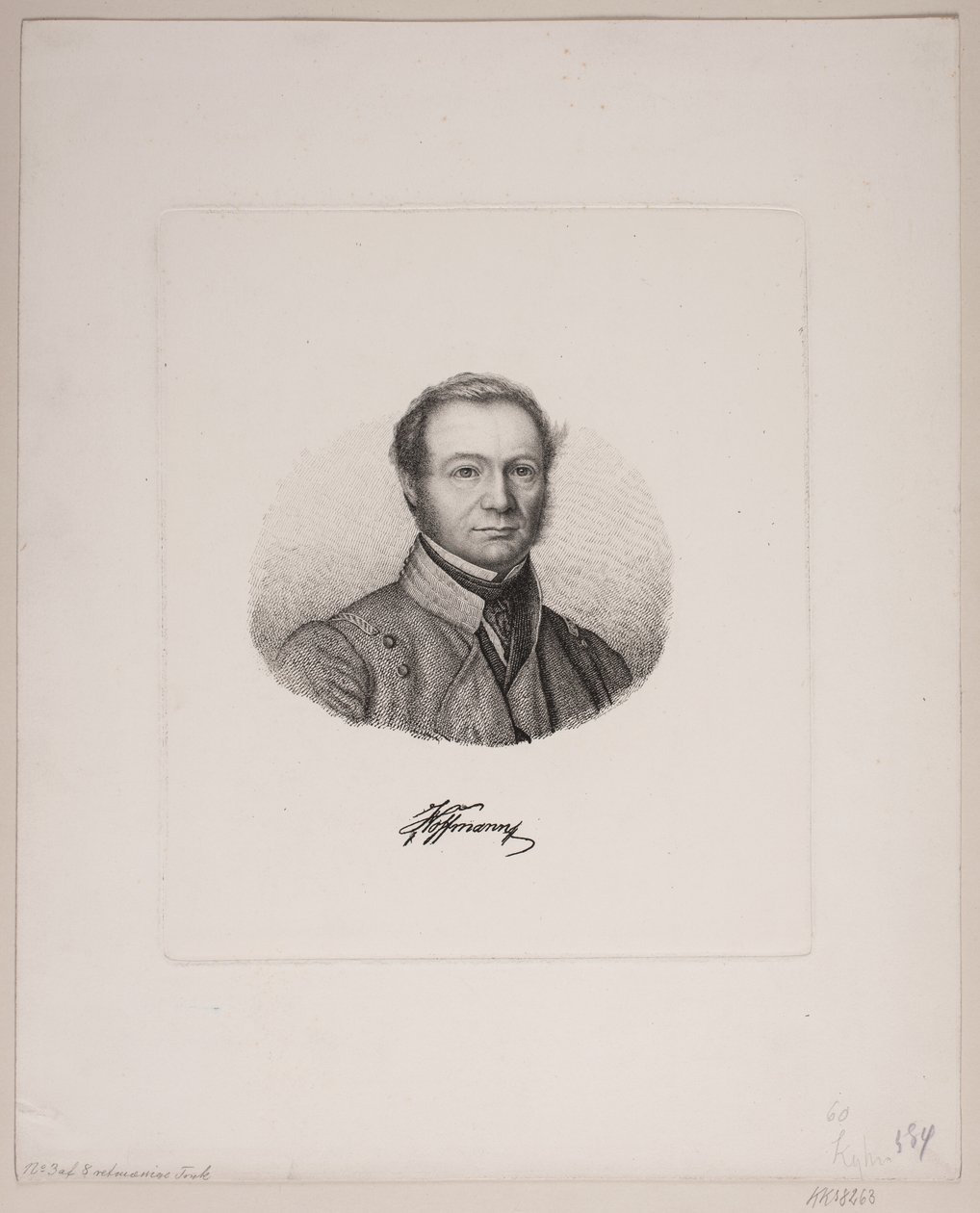 Portrét Johana Christophera Hoffmanna od Vilhelm Kyhn