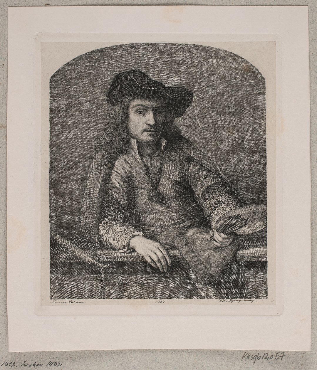 Autoportrét Ferdinanda Bola od Vilhelm Kyhn