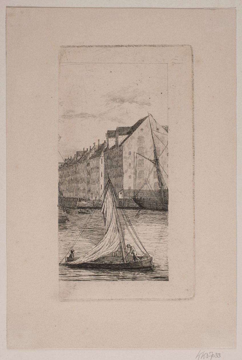 Mimo Nyhavn Kanal od Vilhelm Kyhn