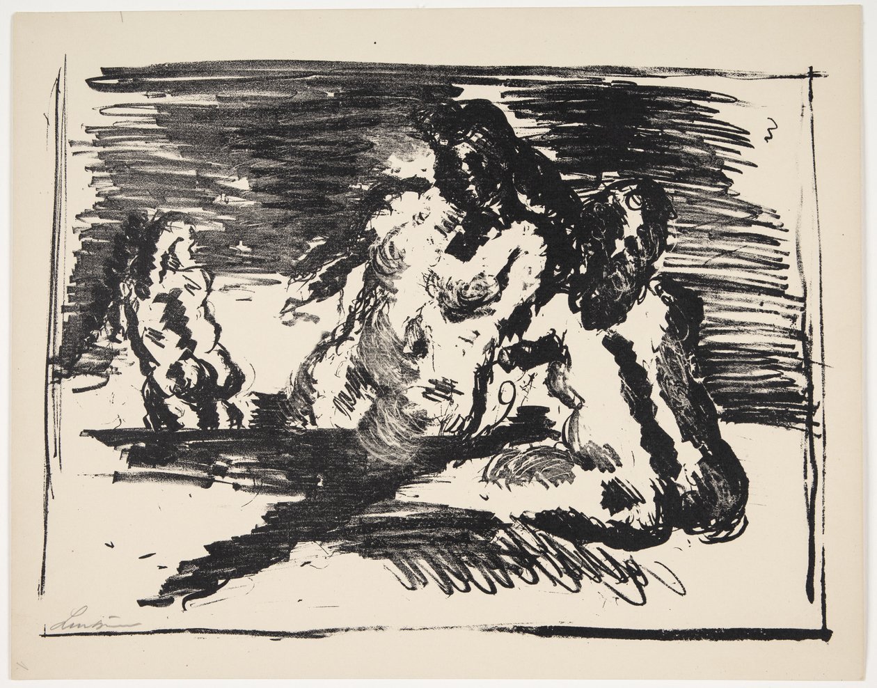 List z "Klingens Kunstnermappe č. 2" od Vilhelm Lundstrøm