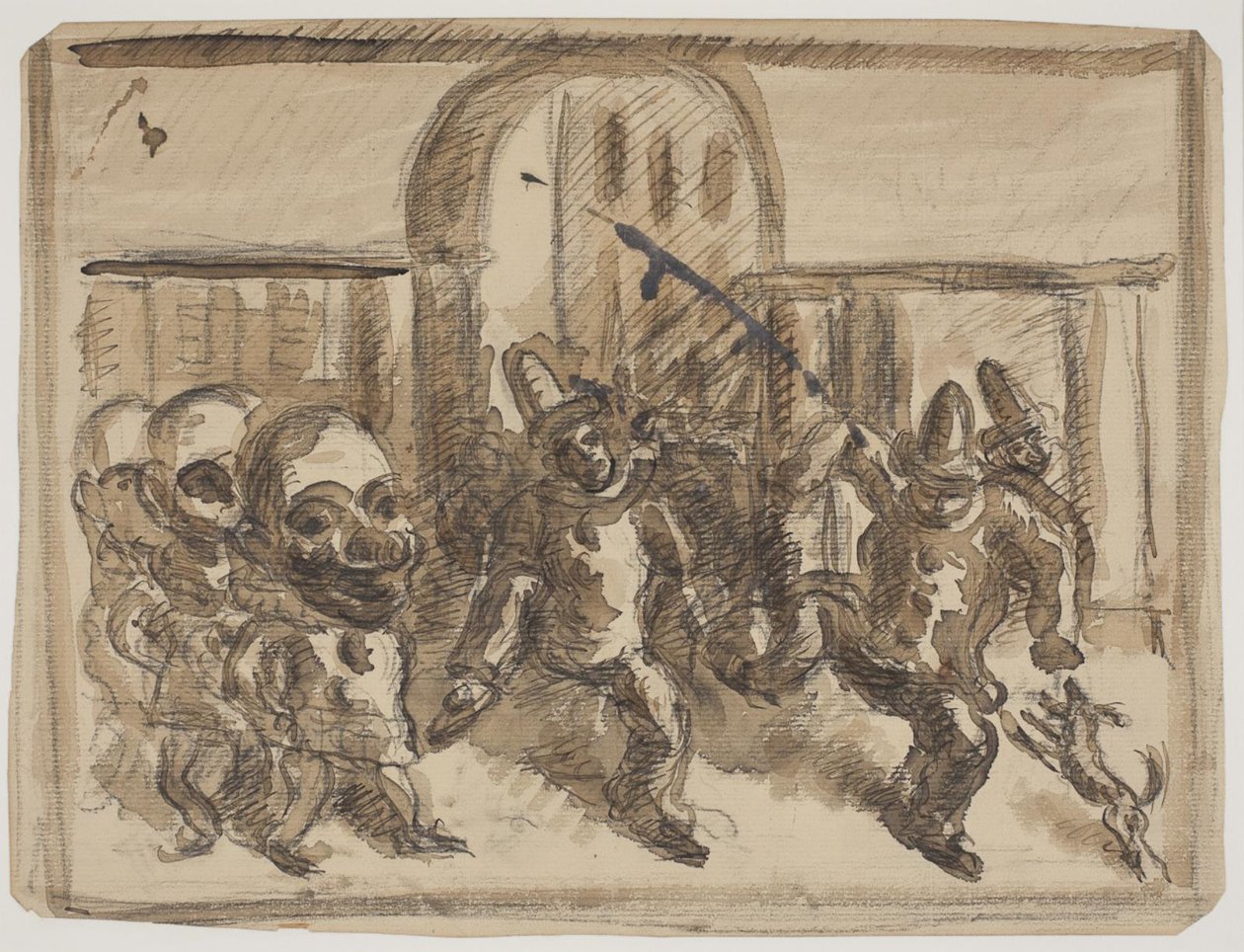 Karneval v Nice od Vilhelm Lundstrøm