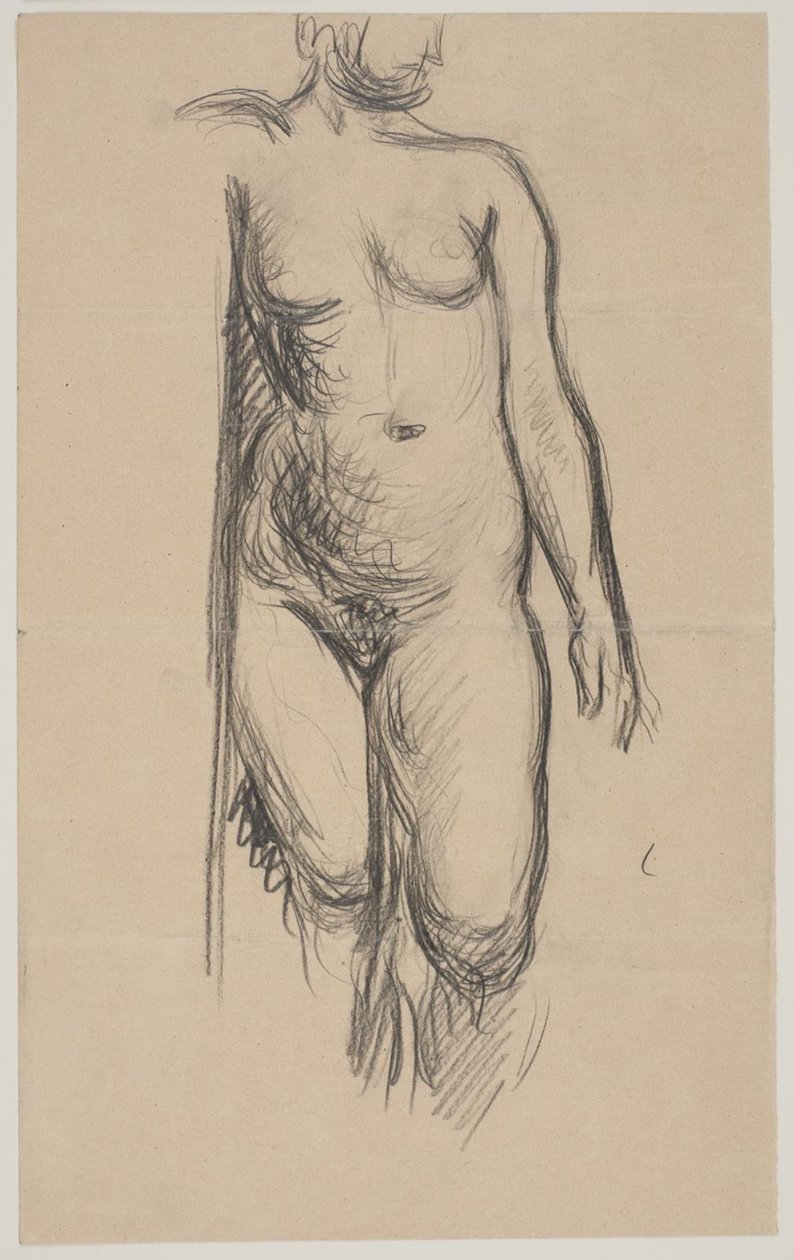 Stojící ženský model od Vilhelm Lundstrøm