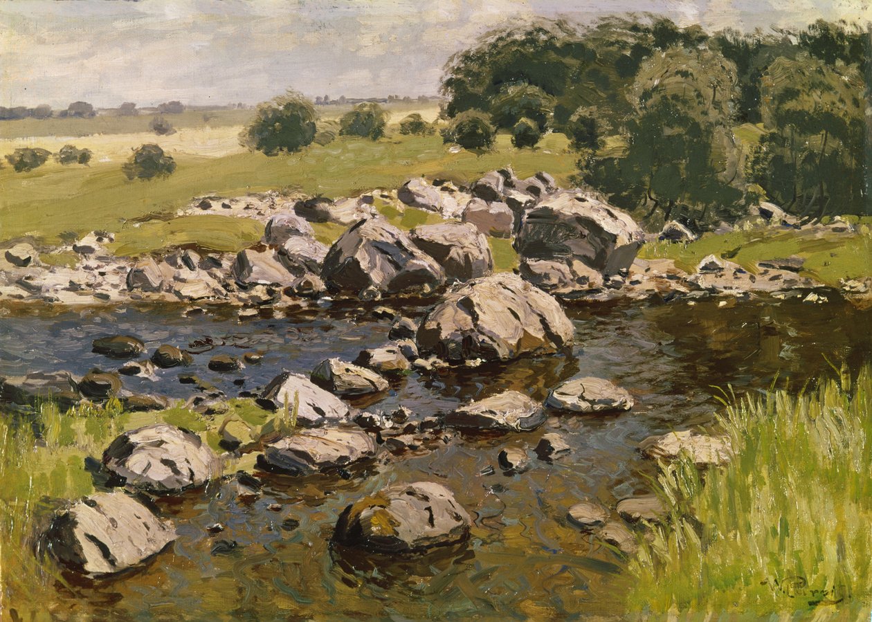 Krajina s kameny, c. 1910 od Vilhelms Purvitis
