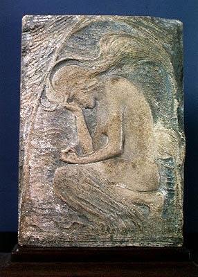 The Pain, cca 1893 (vápenec) od Ville Vallgren