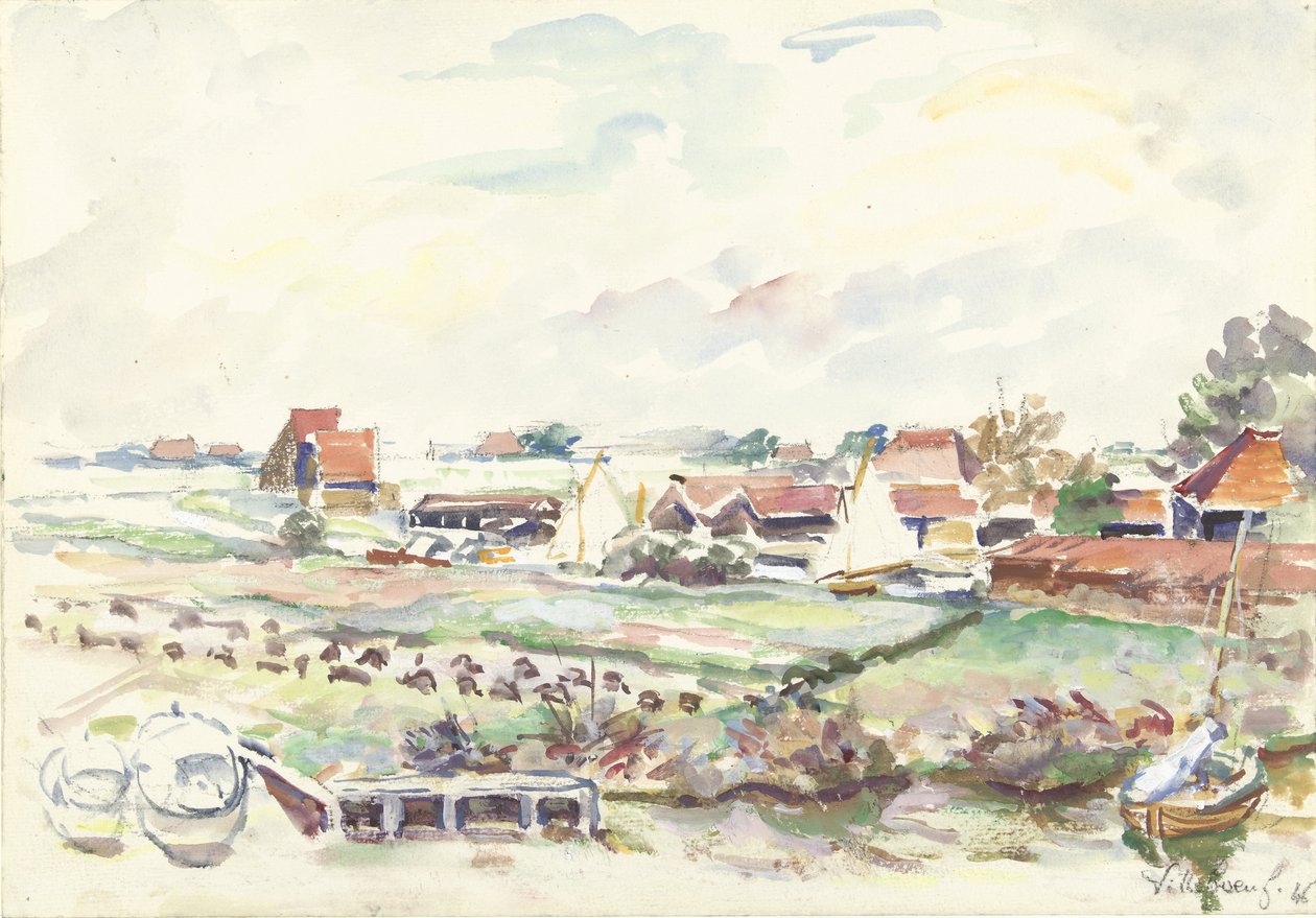 Krajina ve Frísku od Villeboeuf
