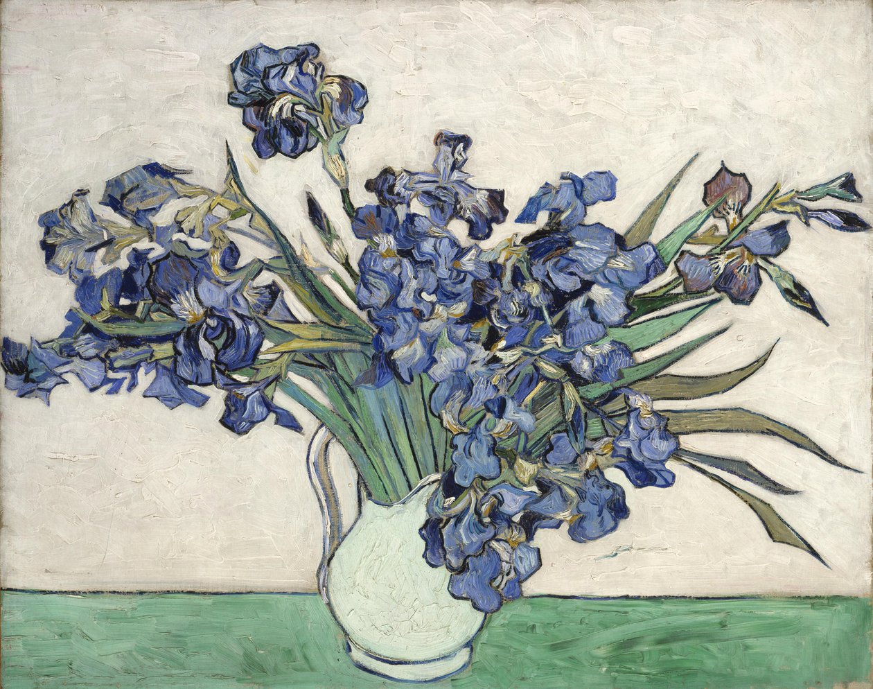 Váza s kosatci od Vincent van Gogh