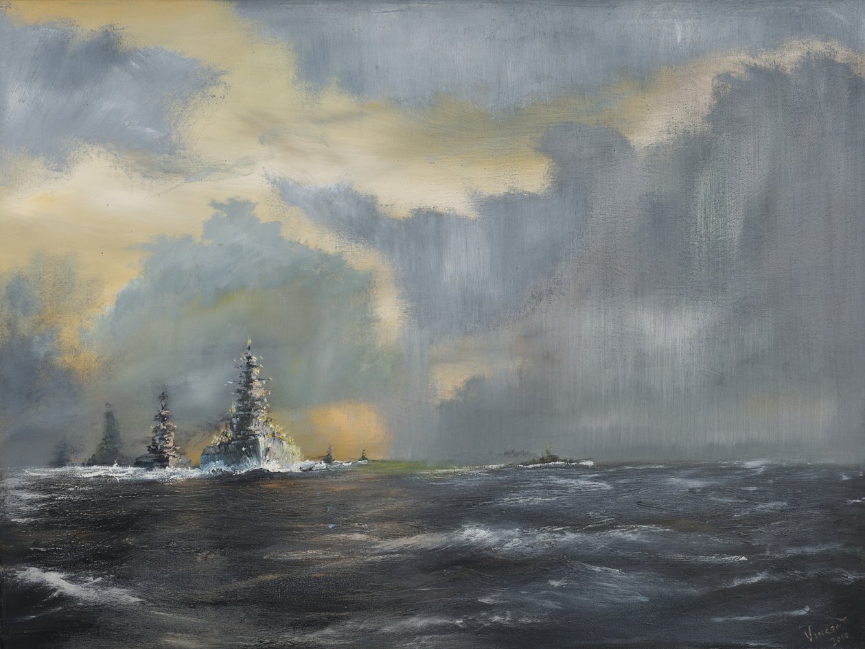 Japonská flotila v Pacifiku 1942, 2013, od Vincent Alexander Booth