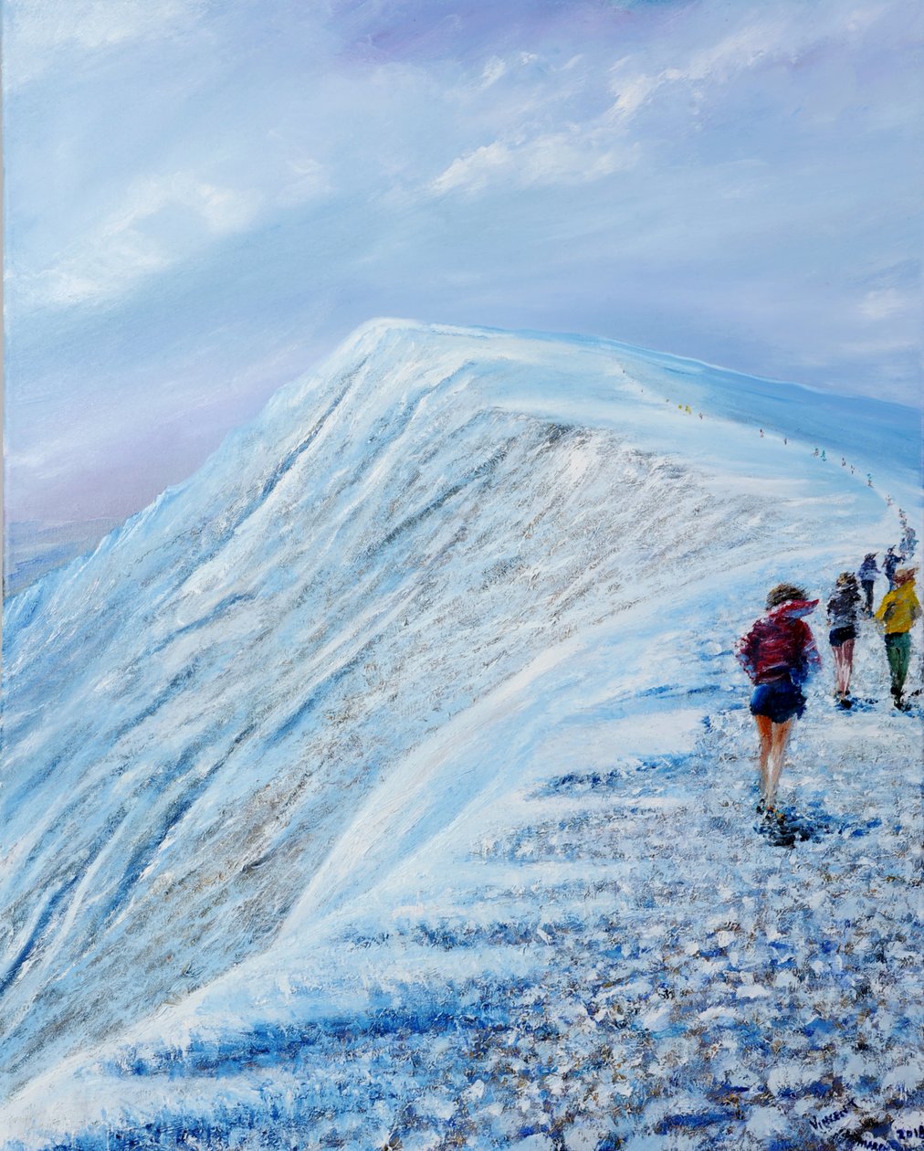 Závod na Helvellynu, 2018, od Vincent Alexander Booth
