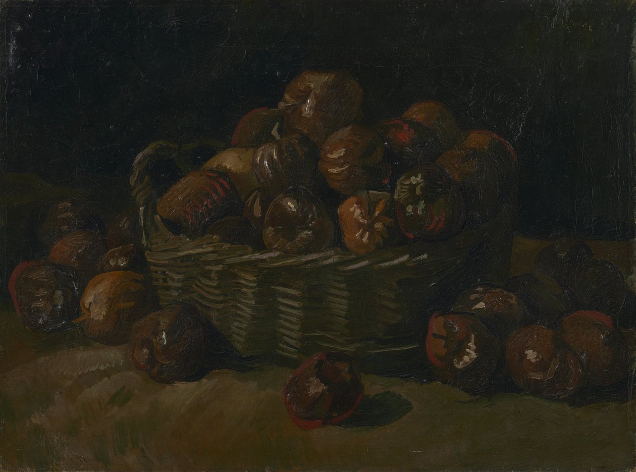 Košík jablek od Vincent van Gogh